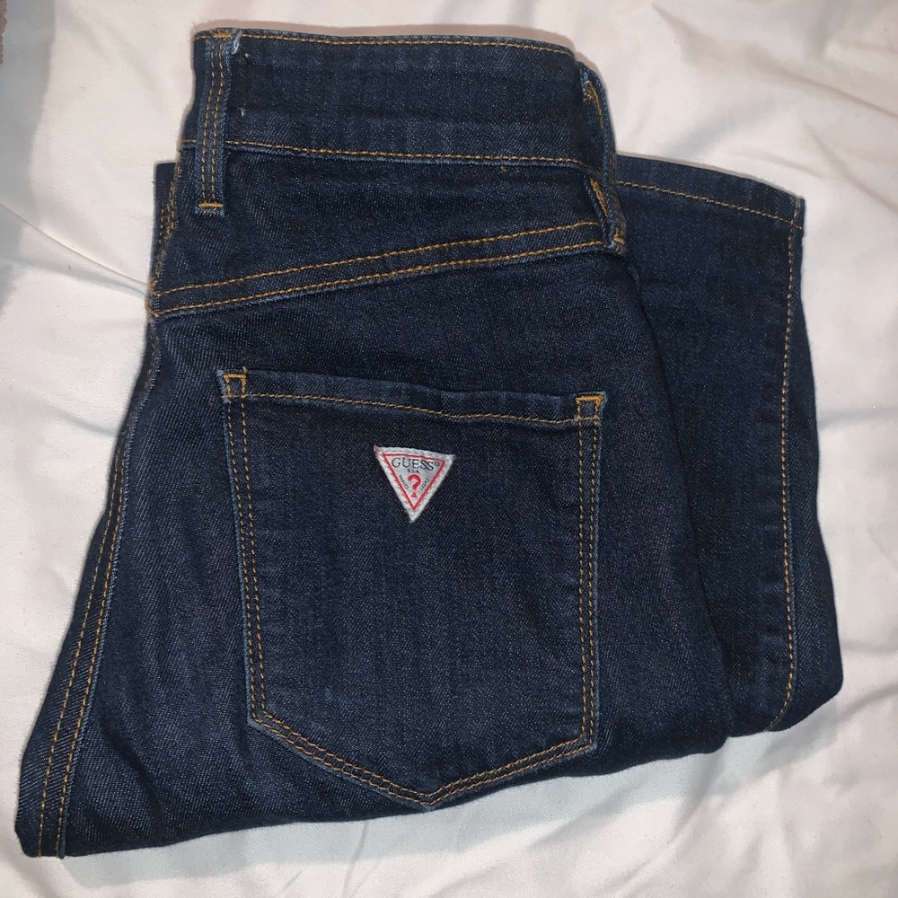 Guess high waisted jeans